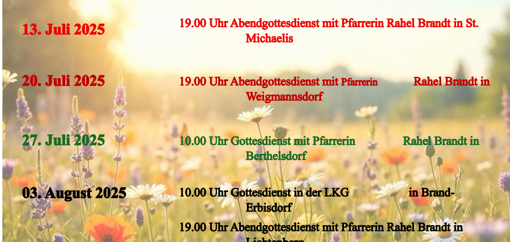 Sommerkirche
